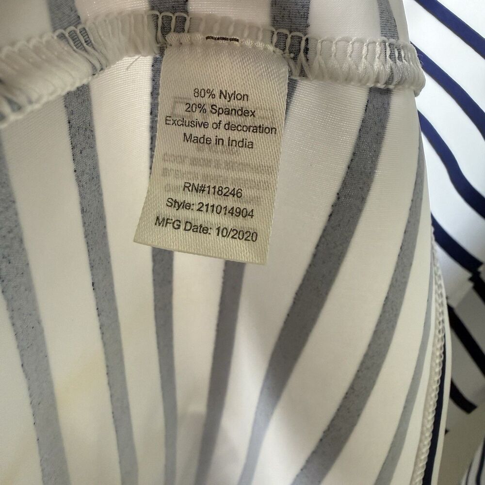 Talbots x Cabana Life Womens Large Long Sleeve UPF 50 Coverup Dress Beach Pool - Picture 6 of 11